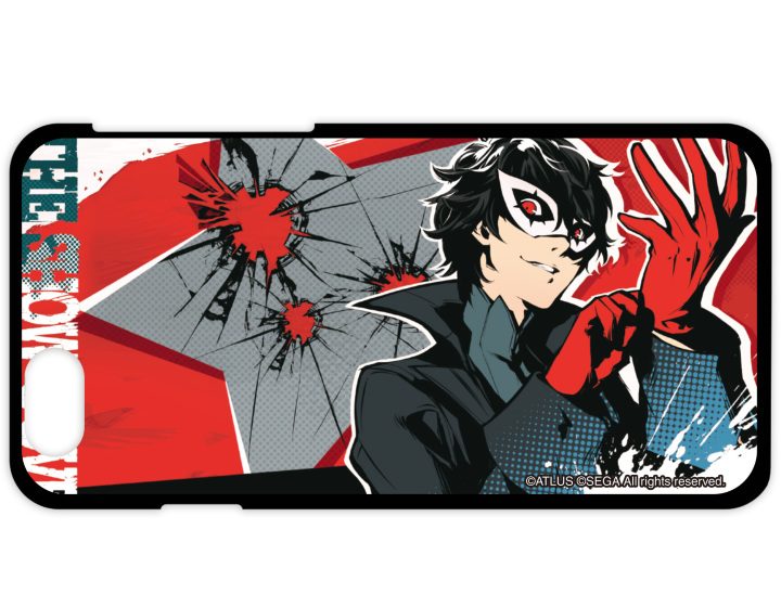 Persona 5 merchandise, annunciate T-shirt, iPhone case e spille