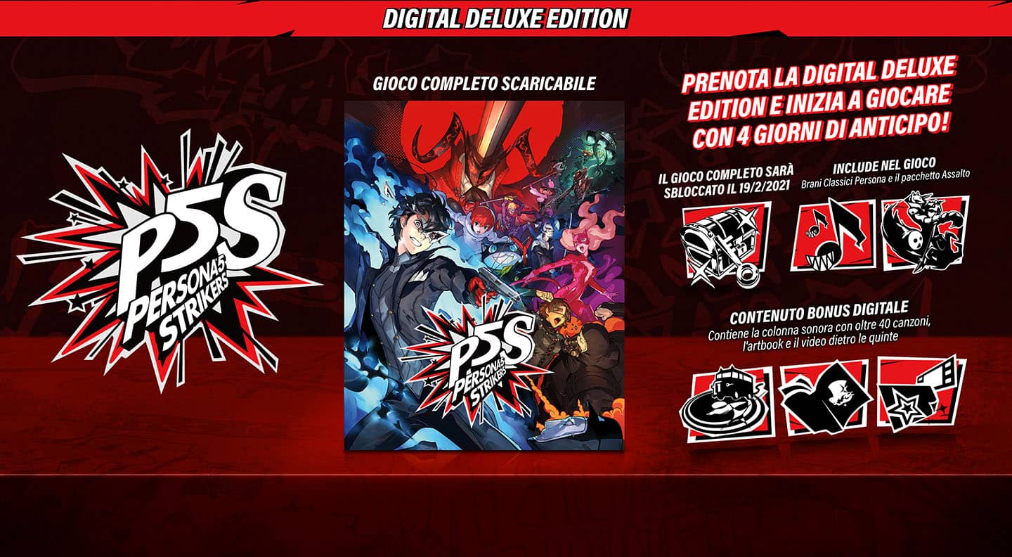 Persona 5 Strikers Digital Deluxe