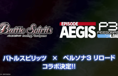 Persona 3 Reload: Episode Aigis collabora con Battle Spirits